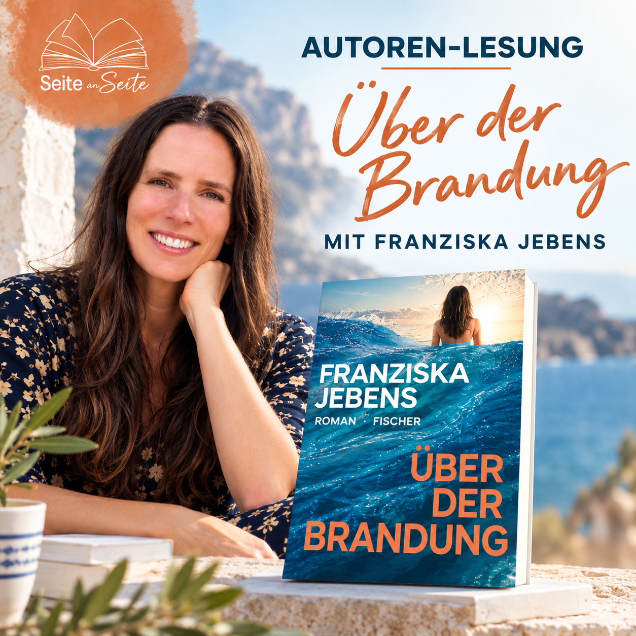 Franziska Jebens liest aus ihrem Roman: „Über der Brandung“